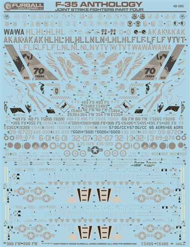 ファーボール 48-085 1/48 F-35A アンソロジーパート4