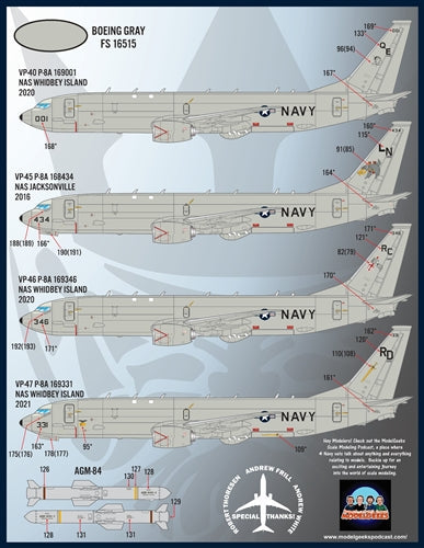 ファーボール 72-011 1/72 アメリカ海軍 P-8ポセイドン