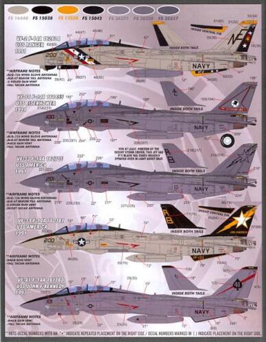 ファーボール FDS-4825 1/48トムキャット カラーズ・マーキング パート XII