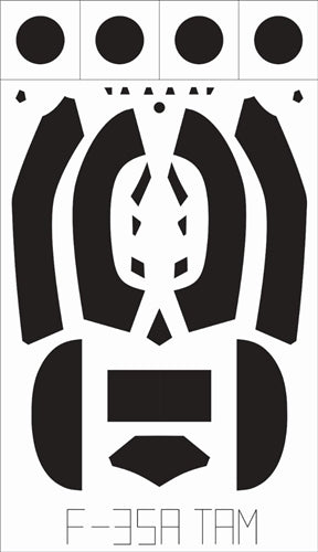 ファーボール FMS-027 1/48 F-35A ビニールマスクセット(タミヤ用)