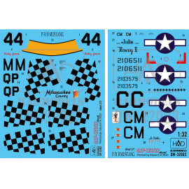 HADモデル DW-32003 1/32 P-51B デカールシート