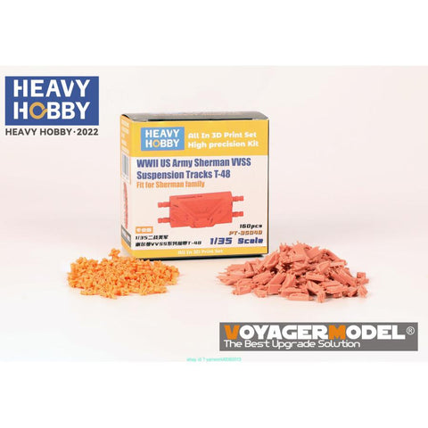 ヘビーホビー PT-35048 1/35 WWII アメリカ陸軍 シャーマン VVSS サスペンション 履帯 T-48
