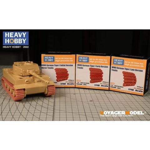 ヘビーホビー PT-48005 1/48 WWII ドイツ タイガー I 極初期l型 ミラートラック
