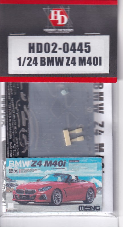 ホビーデザイン HD02-0445 1/24 BMW Z4 M40i(エッチングパーツ+レジン)