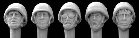 ホーネット HZH2 1/35 1980年代 ヘルメットを着用したイスラエル歩兵 ヘッドセット