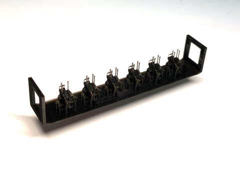 バンカースタジオ WS35004 1/350 WWIIドイツ海軍 2cm四連装対空砲 38型