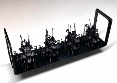 バンカースタジオ WS20004 1/200 WWIIドイツ海軍 2cm四連装対空砲 38型