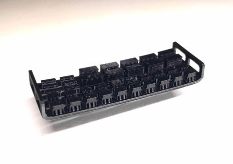 バンカースタジオ WS35026 1/350 WWIIドイツ海軍 2cm&3.7cm対空砲弾薬箱,予備部品ケース