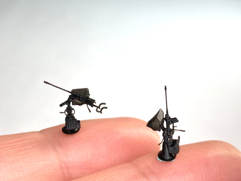 バンカースタジオ WS20001 1/200 WWIIドイツ海軍 2cm単装対空砲 30型