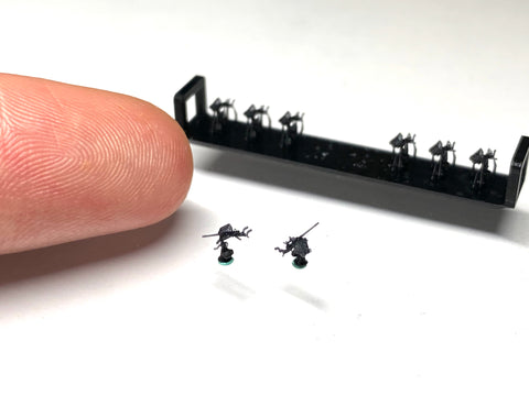 バンカースタジオ WS70001 1/700 WWIIドイツ海軍 2cm単装対空砲 30型