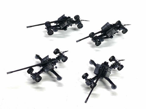 バンカースタジオ BK35006 1/350 WWIIドイツ 12.8cmPaK44重対戦車砲