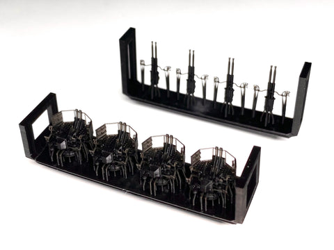 バンカースタジオ WS35016 1/350 WWIIアメリカ海軍 ボフォース 40mm連装機銃 後期型