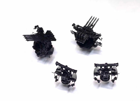 バンカースタジオ WS20034 1/200 WWIIアメリカ海軍 1.1インチ四連装対空機銃(Mk.44照準器)