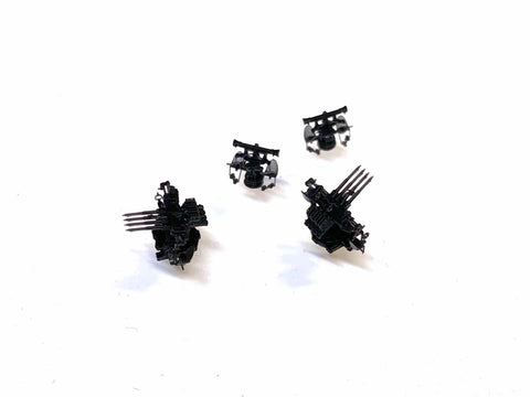 バンカースタジオ WS35034 1/350 WWIIアメリカ海軍 1.1インチ四連装対空機銃(Mk.44照準器)