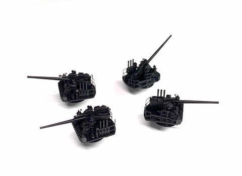 バンカースタジオ WS35019 1/350 WWIIアメリカ海軍 38口径5インチ単装砲