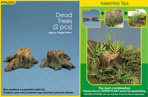 J's Work PPA2007 1/35 枯れ木 (2 pcs)