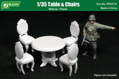 J's Work PPA3118 1/35 テーブル ・チェア