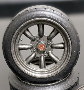 ケイスタイル KS-PA20 1/24 KS-CU4 専用 15 インチ8本スポークホイール