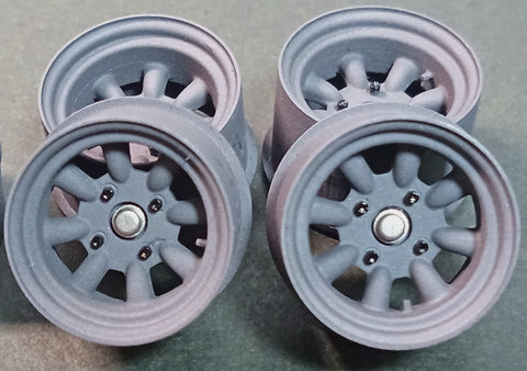 ケイスタイル KS-PA34 1/24 ハセガワ製KP61オーバーフェンダー用RS8-TYPEホイール