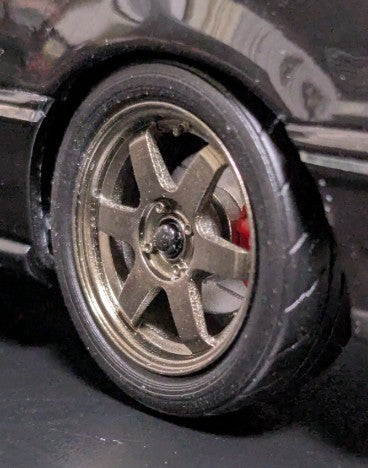 ケイスタイル KS-PA41 1/24 KS-CU10 専用 15インチTE37Vホイール