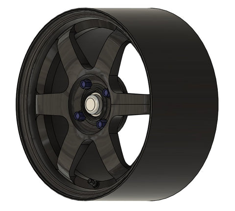 ケイスタイル KS-PA41 1/24 KS-CU10 専用 15インチTE37Vホイール