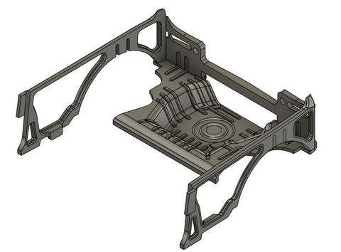 ケイスタイル KS-PA45 1/24 ハセガワ製EF9シビック用ドンガラ内装パーツ