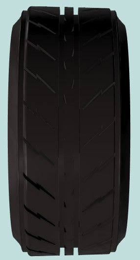 ケイスタイル KS-PA77 1/24 KS-CU13専用14インチタイヤ(1.5°/3°)