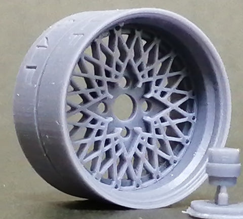 ケイスタイル KS-S22 1/24 R/N版 16インチ4H FメッシュTYPEホイール 4本セット