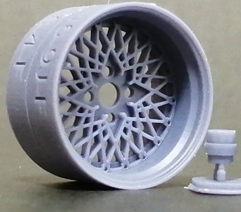 ケイスタイル KS-S22 1/24 R/N版 16インチ4H FメッシュTYPEホイール 4本セット