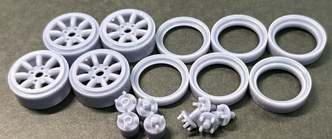 ケイスタイル KS-S33-1 1/24 16インチ4H-RS-8 R-TYPEホイール