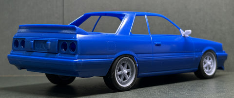 ケイスタイル KS-SP25 1/24 ハセガワ製R31スカイラインGTS-RGr.A用ローダウンパーツ(forリーボック仕様)