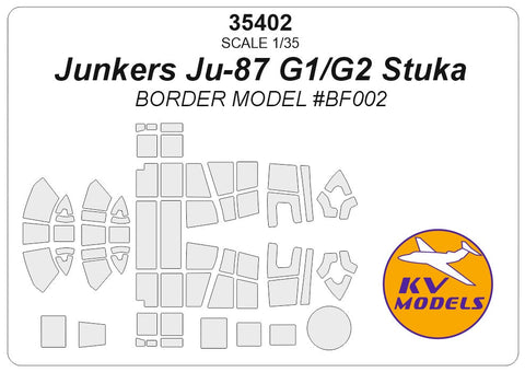 KVモデル 35402 1/35 ユンカース Ju-87 G1/G2 スツーカ (ボーダーモデル #BF002)