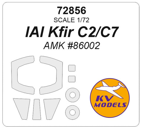 KVモデル 72856 1/72 IAI クフィル C2/C7 (AMK #86002)