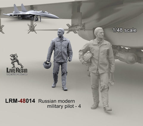ライブレジン LRM48014 1/48 現用 ロシア軍パイロット 4