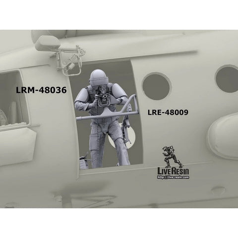 ライブレジン LRM48036 1/48 現用 ロシア ヘリコプターガンナー アフガン戦争 5