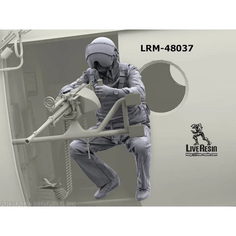 ライブレジン LRM48037 1/48 現用 ロシア ヘリコプターガンナー アフガン戦争 6