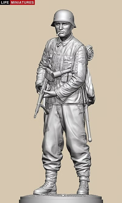 ライフミニチュア LM16012 1/16 アンブッシュ ポトー迎撃戦 '第17SS装甲擲弾兵師団, KG ハンセン' (1/16 full size)