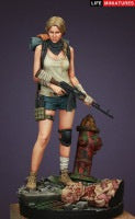 ライフミニチュア LM-FUS003 1/20 スタンドアローン 孤高の女戦士 フィギュア(90mm)