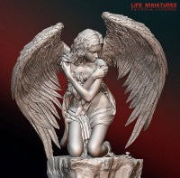 ライフミニチュア LM-FUS005 1/20 打ちひしがれる天使(90mm)