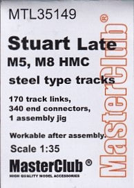 マスタークラブ MTL-35149 1/35 M5 / スチュアート軽戦車, M8 HMC用履帯