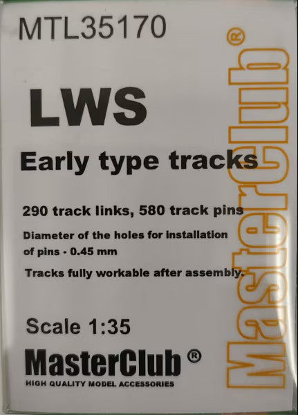 マスタークラブ MTL-35170 1/35 LWS初期型用履帯
