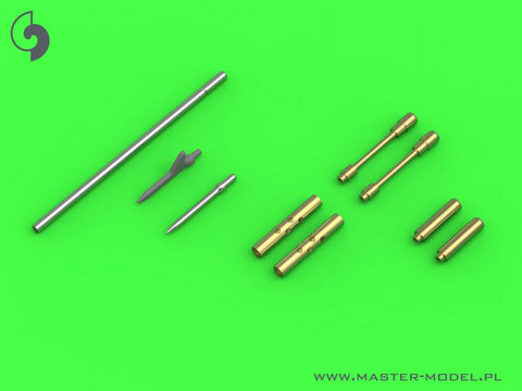 マスター AM-32-126 1/32 F4F-3 ワイルドキャット 後期型 丸穴付き .50 ブローニング砲身とピトー管 (2種)