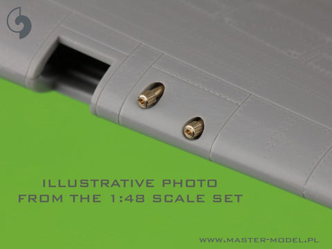 マスター AM-32-130 1/32 ホーカー ハリケーン Mk.IIb ブローニング .303 口径バレルチップ・ビードサイトマウント