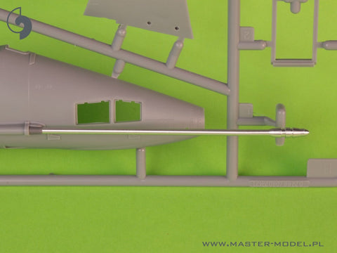 マスター AM-32-132 1/32 A-4 スカイホーク - ロングストレート 給油プローブ ブーム (A-4E/F & TA-4F/J用)