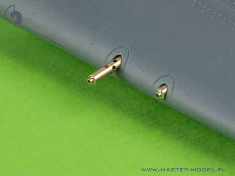 マスター AM-48-169 1/48 F4F-3 ワイルドキャット 初期型 ピトー管(2種)・ .50 ブローニング砲身(丸穴バレルジャケット)