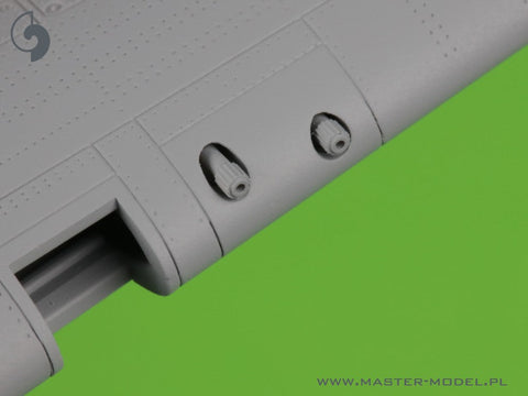 マスター AM-48-172 1/48 ホーカー ハリケーン Mk.Iib ブローニング .303 口径バレルチップ・ビードサイトマウント