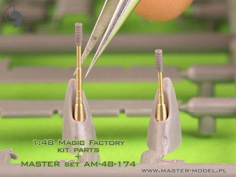 マスター AM-48-174 1/48 A-4 スカイホーク - コルト Mk12 20mm オートキャノン バレル