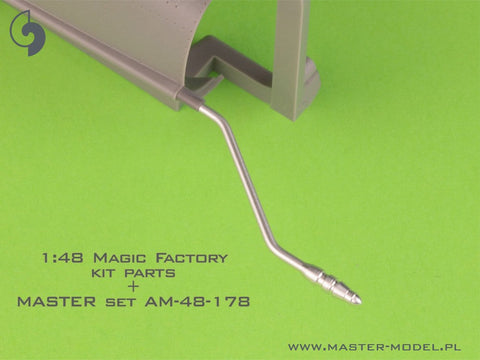 マスター AM-48-178 1/48 A-4 スカイホーク - BENT 給油プローブ ブーム (A-4M/N, OA-4M & late A-4E/F & TA-4F/J用)