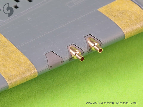 マスター AM-48-181 1/48 カーチス P-40 L,N 初期型 - ブローニング .50 (エデュアルド用)