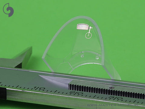 マスター AM-48-185 1/48 P-51B マスタング - 武装と照準器ディテールセット(エデュアルド用)